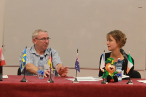 Ronnie Harris und Jana Offergeld; © Theerada Somanand