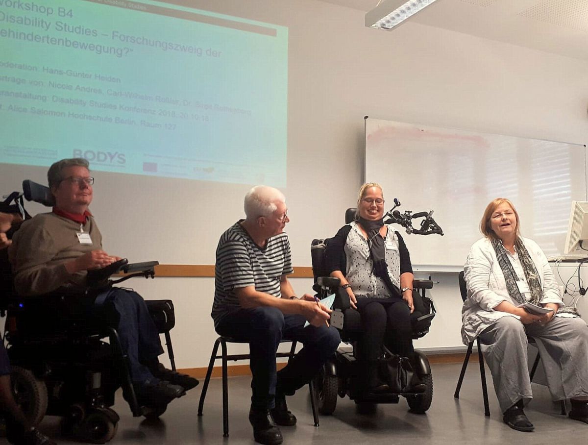 Podiumsgespräch im BODYS-Workshop