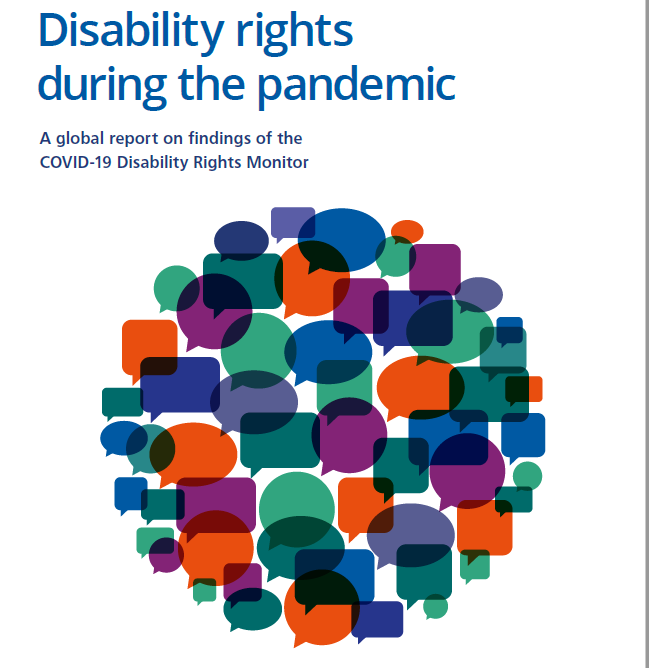 Titelbild des COVID-19 Disability Rights Monitor Reports