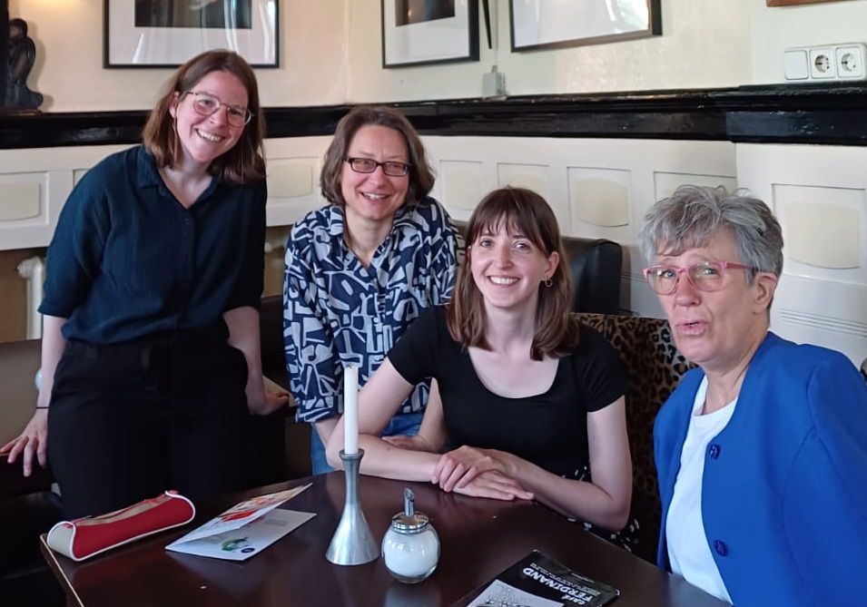 von links: Kristin Langer, Franziska Witzmann, Karina Dukalska und Theresia Degener (c) BODYS